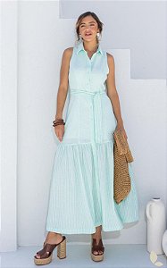 Chemise Linho Listras