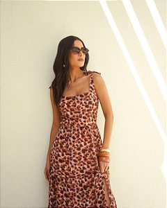 Vestido Longo Aquarela Donna Ritz