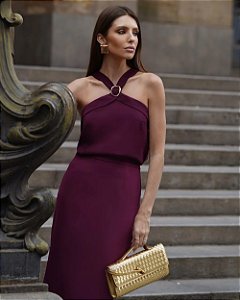 Blusa Cavada Com Detalhe Fivela Doce Flor