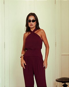 Regata Halter Com Cruzado Donna Ritz