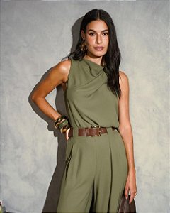 Regata Drapeada Degagê Donna Ritz