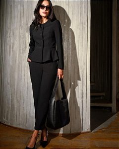 Casaqueto Alfaiataria Peplum Donna Ritz