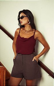 Shorts Alfaiataria Basic Donna Ritz