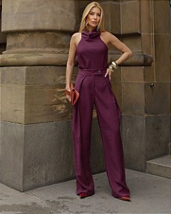 Conjunto Alfaiataria Regata e Calça