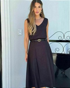 Regata Decote V Toscana Doce Flor