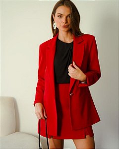 Blazer Boyfriend Botão Orgânico Donna Ritz