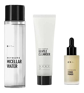 Kit Beyoung: Água Micelar + Cleanser + Studio Primer