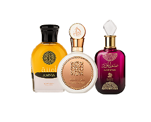 Kit Luxo Árabes Femininos (Decants)