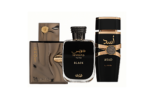 Kit Luxo Árabes Masculinos (Decants)