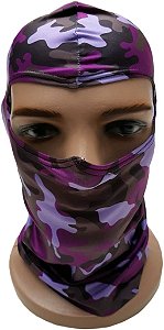 Balaclava Camuflada Rosa