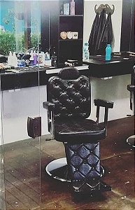 Poltrona Cadeira Para Barbeiro Barbearia Móveis Retro