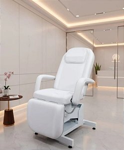 MACA POLTRONA 100% ELÉTRICA 3 MOTORES COMANDO NO PEDAL + COR DA SUA PREFERÊNCIA + PLASTIFICAÇÃO + LOGO PERSONALIZADO DA SUA CLINICA + RODINHAS E FREIOS