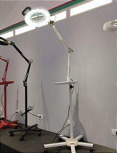 LUPA EM LED DE ALUMINIO ARTICULADA