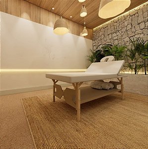 MACA MASSAGEM SPA COM ENCOSTO RECLINÁVEL VARIAS CORES