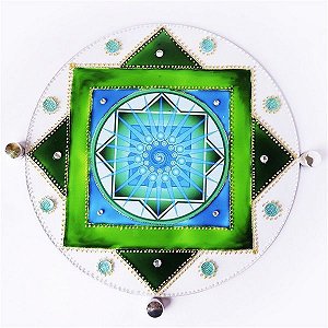 Quadro Decorativo Mandala dos Sonhos (Botão Francês)