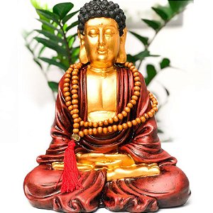 Buda Gigante da Riqueza com Japamala