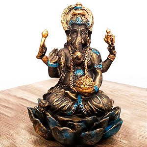 Ganesha Estatua da Prosperidade, Sabedoria e Intelecto