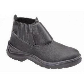 BOTINA COURO N38 BI ELASTICO C/BIQ PLAST - WORKER