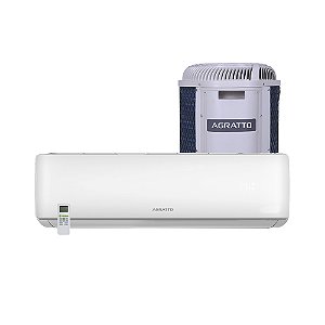 CONDICIONADOR DE AR TIPO SPLIT CONVENCIONAL ON OFF ACST12F-02 12.000 BTU AGRATTO