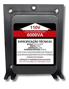 AUTO TRANSFORMADOR TRIPOLAR 6000 VAT - 4200w  KITEC