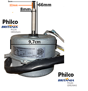 MOTOR CA 220V 30W 1000rpm ASSINC MONO YKT-36-6-212L PHILCO / BRITANIA BARRIL