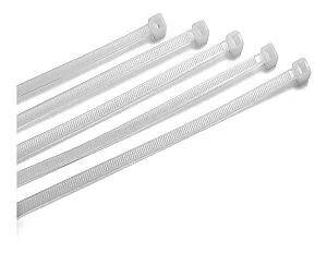 ABRACADEIRA NYLON 280 X 4,8MM BRANCO