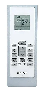 7071 - CONTROLE AR CONDICIONADO COMPATIVEL COM SPLIT ELECTROLUX