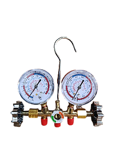 MANIFOLD COMPLETO R22/R134A/R404A C/ MANG 90CM - UP