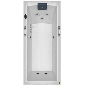 Banheira Pietá Single - Acrílica - 7 Jatos - 180X80X50cm - Jacuzzi®