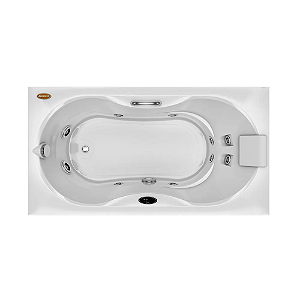 Banheira Espree - Acrílica - 10 Jatos - 183x91x53cm - Jacuzzi®