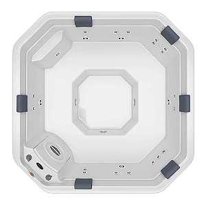 Spa Hidromassagem MERIDIAN PLUS - Acrílico - 214x214x93cm - Jacuzzi®