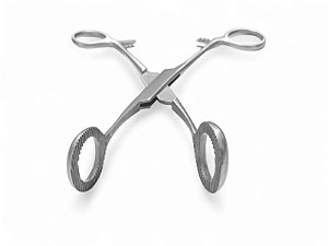 Pinça Collin Oval Reta 16cm