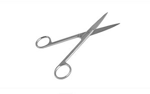 Tesoura Cirúrgica Reta Fina - Fina 17cm