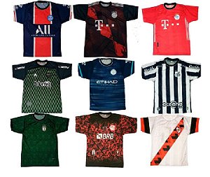 Camisas de time atacado Outlet