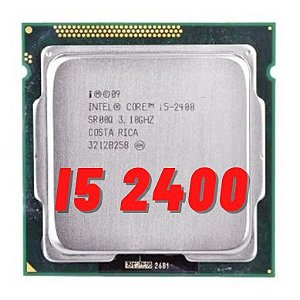 Processador core i5 2400 2ª geração lga 1155 usado  + sache pasta térmica