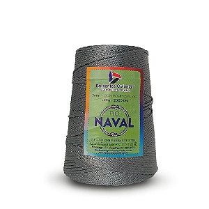 Fio Náutico Naval 500g - Cinza