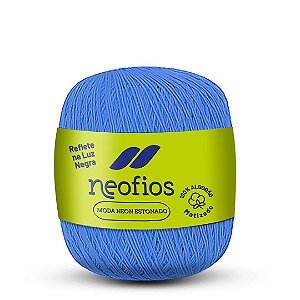 Linha Moda Neon Estonado Neofios 500 mts Cor - Azul Neon