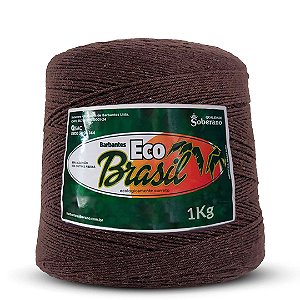 Barbante Eco Brasil Soberano 1kg fio 6 Café