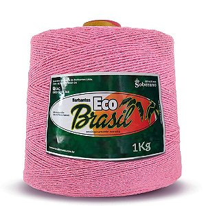 Barbante Eco Brasil Soberano 1kg Fio 8 - Rosa