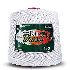 Barbante Eco Brasil Soberano 1kg fio 8 Chumbo - Carmenn Barbantes e Fios