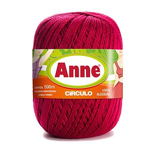 Linha Anne Circulo 500m Cor - Rubi 3611