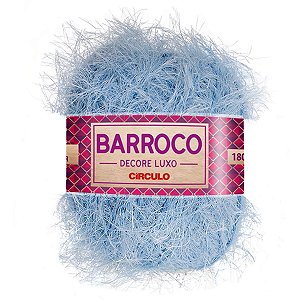Barbante Barroco DeCore Luxo Circulo 280g Cor - Azul Candy 2012