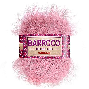 Barbante Barroco DeCore Luxo Circulo 280g Rosa candy 3526