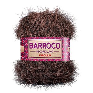 Barbante Barroco Decore Luxo Circulo 280g Cor Chocolate 7996
