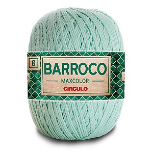 Barbante Barroco Maxcolor 400g Circulo N6 - Verde Candy 2204