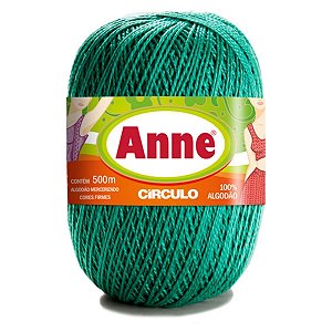 Linha Anne Circulo 500m Cor - Tiffany 5556