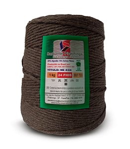 Barbante 1kg Piratininga 24 Fios Cor Marrom Macramê