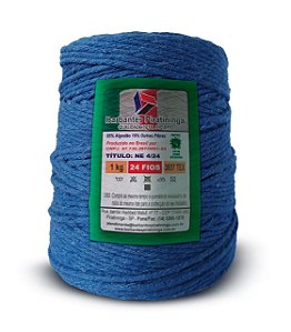 Barbante 1kg Piratininga 24 Fios Cor Azul Royal Macramê