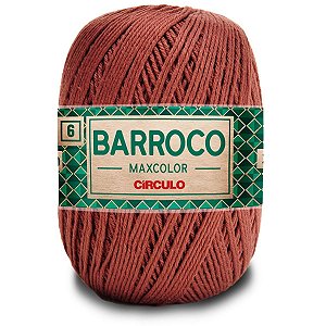 Barbante Barroco Maxcolor 400g Circulo N6 - Café 7738