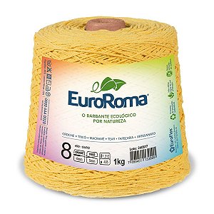 Barbante EuroRoma 1kg Fio 8 Ouro